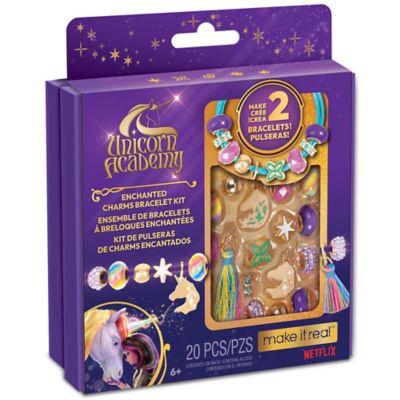 Make It Real Unicorn Academy: Enchanted Charms Bracelet Kit
