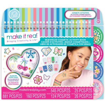 Make It Real Bejeweled Cosmetic Activity Book