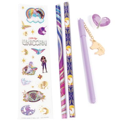 Image showing 7 th Make It Real Unicorn Academy: Enchanted Unicorn Stationery Set