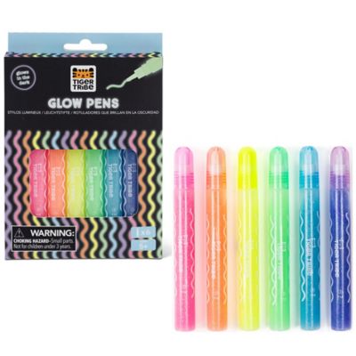 Image showing 6 th Tiger Tribe Glow Pens, 6 ct.