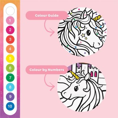 Image showing  Color By Numbers, Unicorn Dreaming