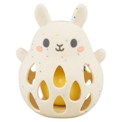 Tiger Tribe Silicone Rattle: Bunny