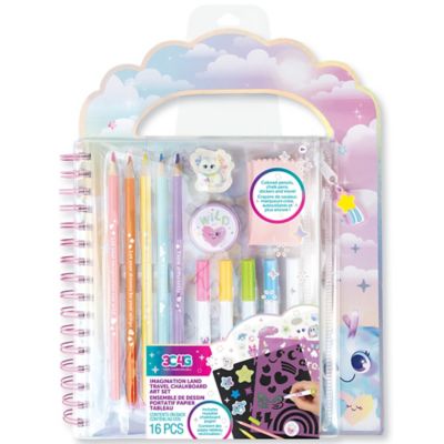 Make It Real 3C4G: Imagination Land Travel Chalkboard Art Set