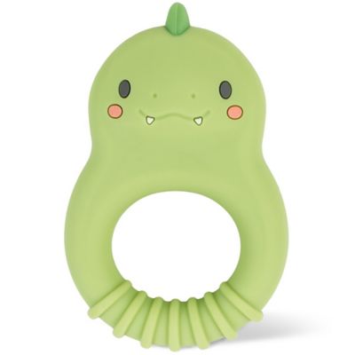 Tiger Tribe Silicone Rattle: Dino