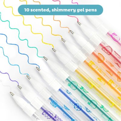 Image showing  Scented Gel Pens: Shimmer, 10 pk.