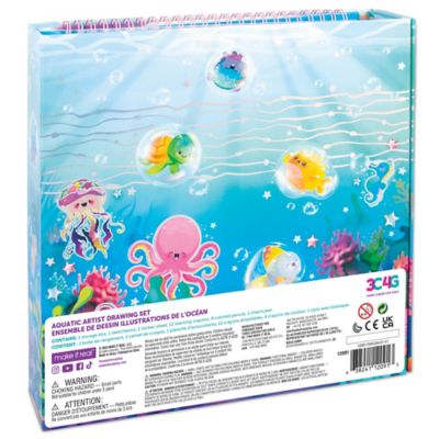 Image showing  3C4G: Seas The Day! Aquatic Artist Drawing Set