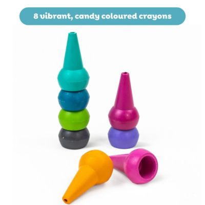 Image showing  Stackable Crayons: Candy Colors