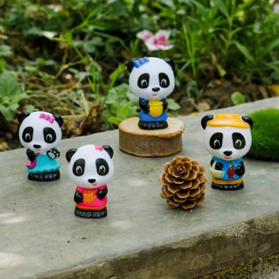 Image showing  Timber Tots: 4 Characters - Panda Family
