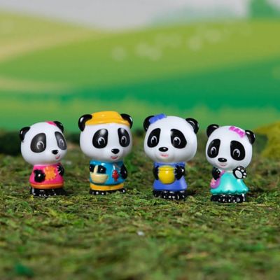 Image showing  Timber Tots: 4 Characters - Panda Family