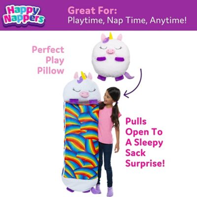 Image showing  Happy Nappers: Large - White Unicorn