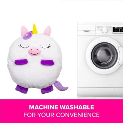 Image showing  Happy Nappers: Large - White Unicorn