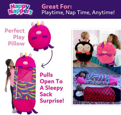 Image showing  Happy Nappers: Med - Pink Unicorn