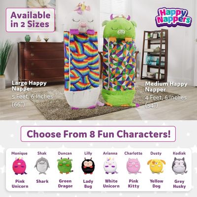 Image showing  Happy Nappers: Med - Pink Unicorn