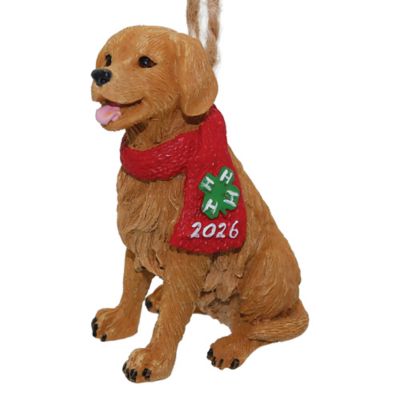 Red Shed 4-H Dog Christmas Ornament, 3 in.