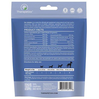Image showing  Senior Joint & Muscle Soft Chews for Dogs, 60 ct.