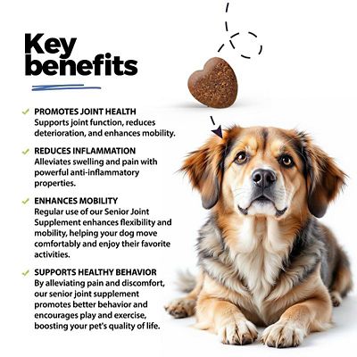 Image showing  Senior Joint & Muscle Soft Chews for Dogs, 60 ct.