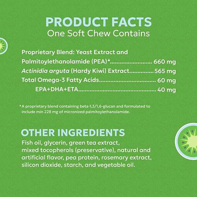 Image showing  Skin Support Supplement for Large Dogs, 60 Soft Chews