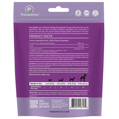 Image showing  Gut, Prebiotic & Probiotics Soft Chews for Dogs, 60 ct.