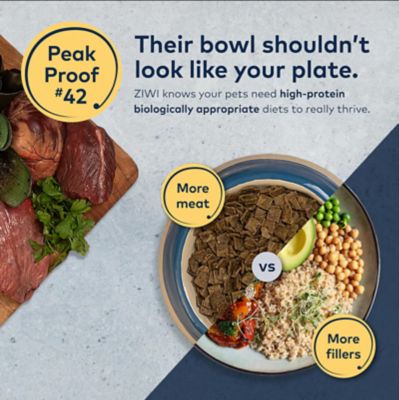 Image showing  Peak All Life Stages Mackerel & Lamb Recipe Air-Dried Dog Food