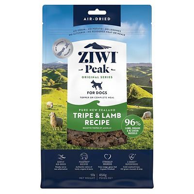 ZIWI Peak All Life Stages Tripe & Lamb Recipe Air-Dried Dog Food