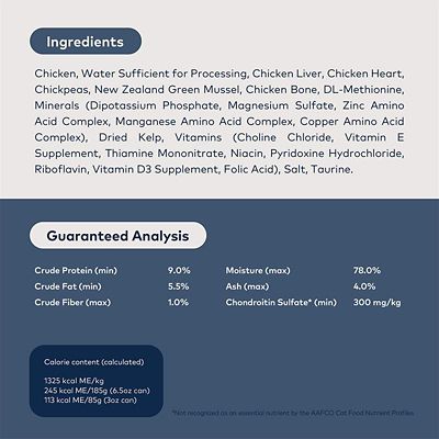 Image showing  Peak All Life Stages Chicken Recipe Canned Wet Cat Food, 6.5 oz., Pack of 12 Cans