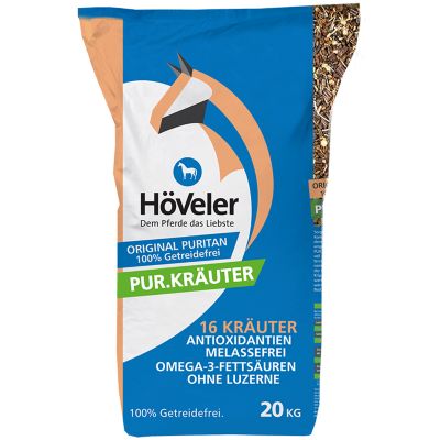 Hoveler Puritan Herbs Horse Feed, 44 lb. bag