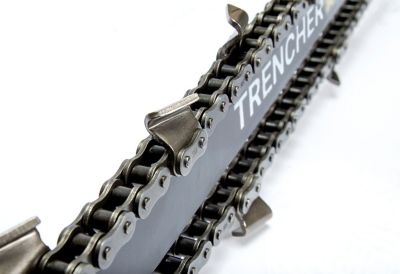 Image showing  Hand-Held Portable Trencher Pro with 20 in. Bar, Cart Included