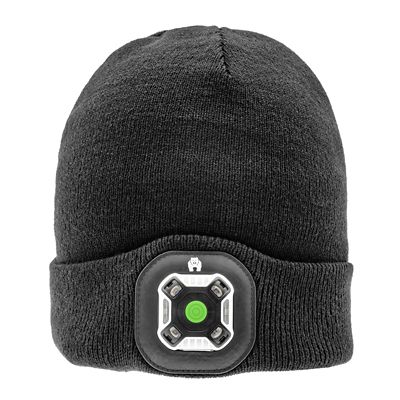 Image showing  Beanie with Built-In Wide Beam Headlamp
