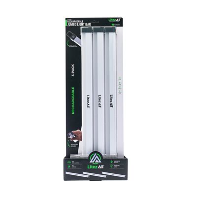 Image showing  Rechargeable Jumbo Light Bar 3pack
