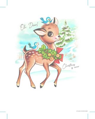 Image showing  Women's Holiday Fleece Sweatshirt