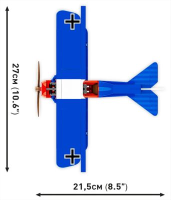 Image showing  Historical Collection: Great War FOKKER D. VII Plane