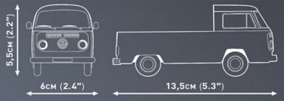 Image showing  Action Town Volkswagen T2A PRITSCHENWAGEN Vehicle
