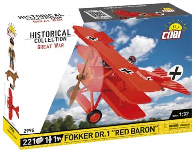Cobi Historical Collection: Great War FOKKER DR.1 RED BARON Plane