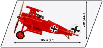 Image showing  Historical Collection: Great War FOKKER DR.1 RED BARON Plane