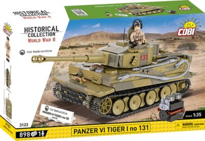 Cobi The Tank Museum Historical Collection WWII PANZER VI TIGER I no. 131 Tank Model