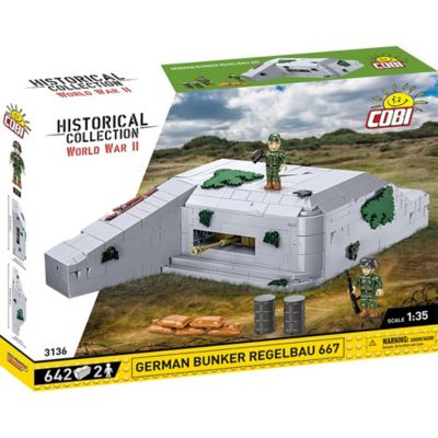 Cobi Historical Collection WWII Regelbau 667 - German Bunker