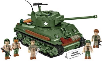 Image showing  Historical Collection WWII M4A2E8 Sherman Easy Eight Tank Model