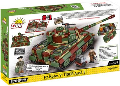 Image showing  Musee des Blindes Historical Collection WWII Pz.Kpfw. VI Tiger Ausf. E Tank Vehicle Model