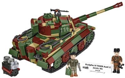 Image showing  Musee des Blindes Historical Collection WWII Pz.Kpfw. VI Tiger Ausf. E Tank Vehicle Model