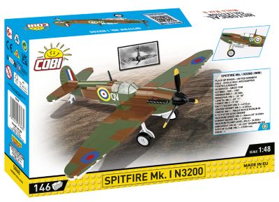 Image showing  Historical Collection WWII Spitfire MK.I N3200 Imperical War Museum, Duxford