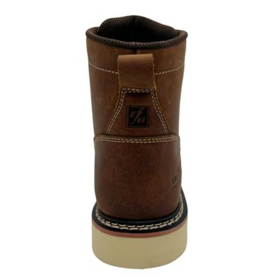 Image showing 3 th AdTec Men's 6 in. Crazy Horse Moc-Toe Wide Work Boot
