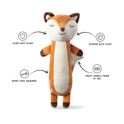 Image showing  For Fox Sake Plush Dog Toy