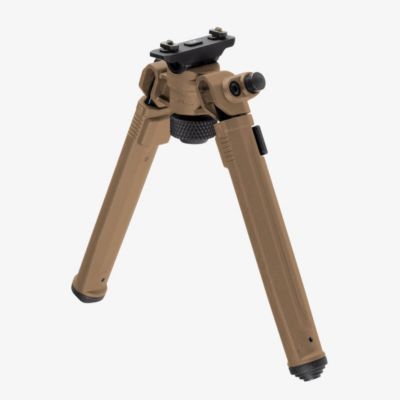 Magpul Bipod for AR-Platforms, Flat Dark Earth, Anodized Aluminum, M-LOK Attachment, 6.8-10.3 in. Vertical Adjustment