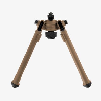 Image showing  Bipod for AR-Platforms, Flat Dark Earth, Anodized Aluminum, M-LOK Attachment, 6.8-10.3 in. Vertical Adjustment