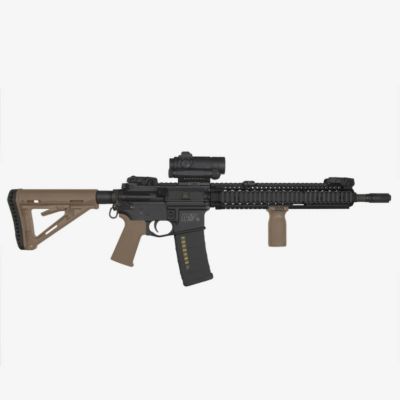 Image showing  RVG Rail Vertical Grip for AR-Platforms, Aggressive Textured Finish, Flat Dark Earth, Polymer