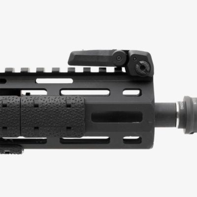 Image showing  MBUS 3 Front Sight for AR-10, AR-15, M4, M16, M110, SR-25, Black, Flip-Up