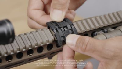 Image showing  XTM Enhanced Rail Panels for AR-15, M4, M16, Black