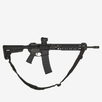 Image showing  M-LOK QD Sling Mount for M-LOK Compatible Hand Guards and Forends, 1.3 in., Black, Steel