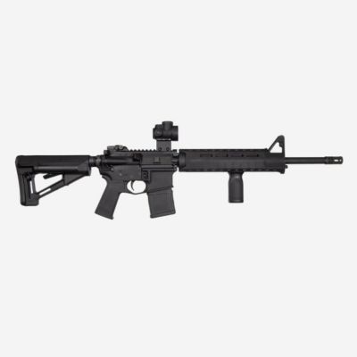 Image showing  STR Carbine Stock for AR-15, M16, M4 with Mil-Spec Tube (Tube Not Included), Black, Synthetic