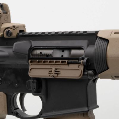 Image showing  Enhanced Ejection Port Cover for AR-15, M4, M16, Flat Dark Earth, Polymer